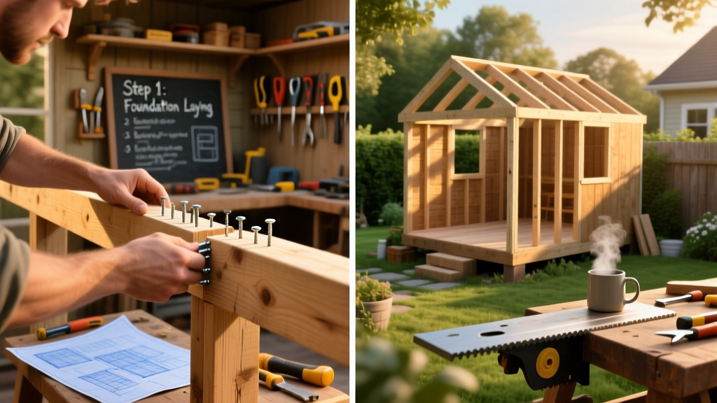 DIY Shed Build: Step-by-Step Backyard Workshop