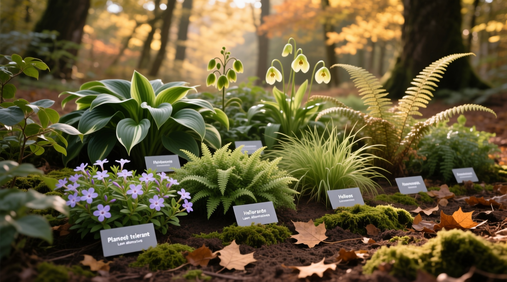 25 shade tolerant lawn alternatives to plant in fall