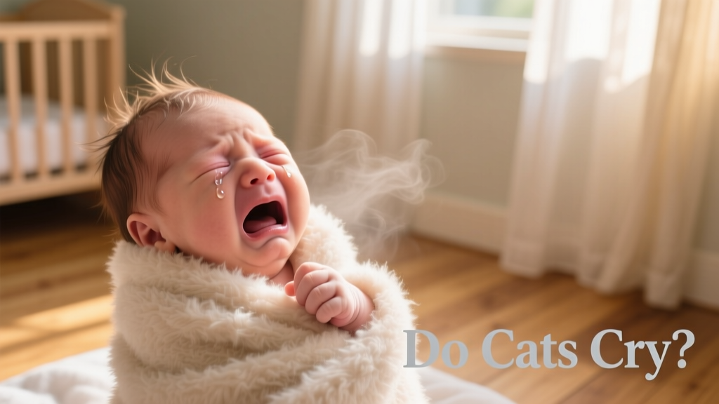 Cry fur baby! Do cats cry?