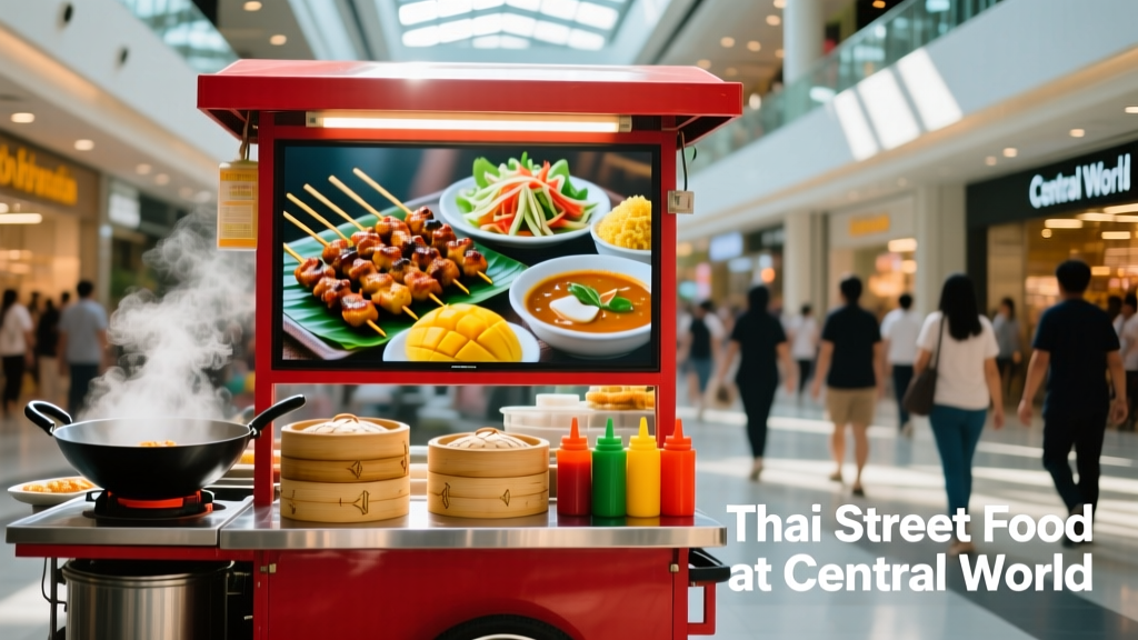 Video Documentation of Authentic Thai Street Food at Central World Mall: A Logistics and Culinary Field Report