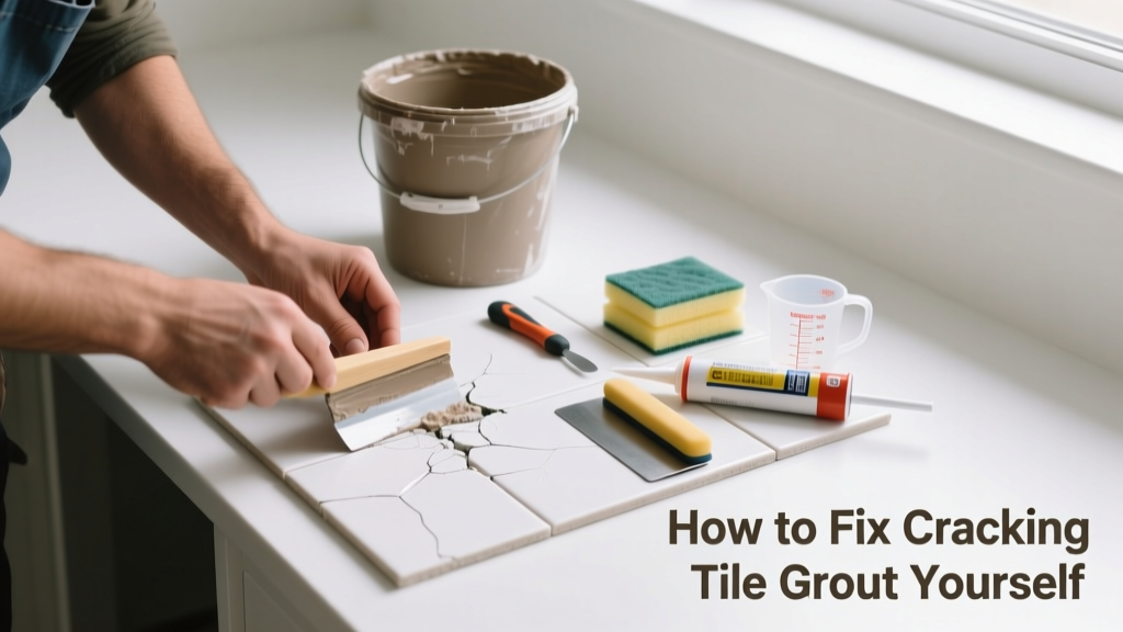 How to Fix Cracking Tile Grout Yourself
