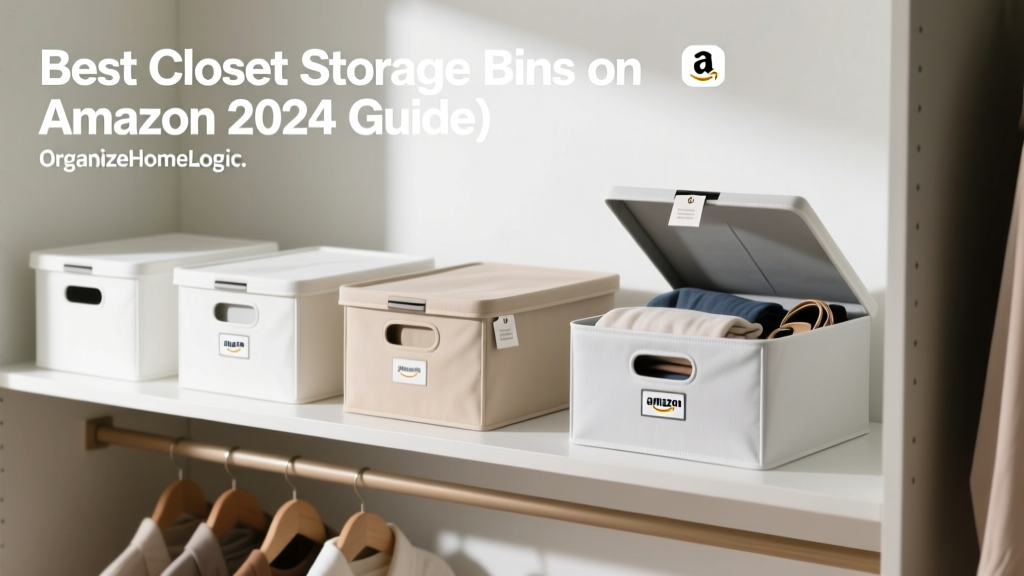 Best Closet Storage Bins on Amazon (2024 Guide)