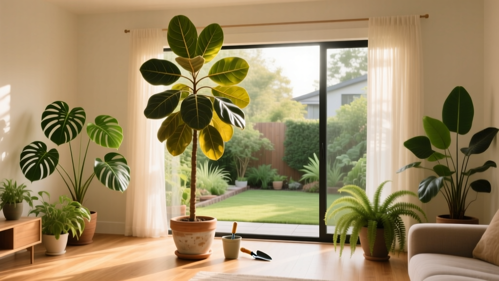 Large Indoor Plants That Thrive Outside in Summer