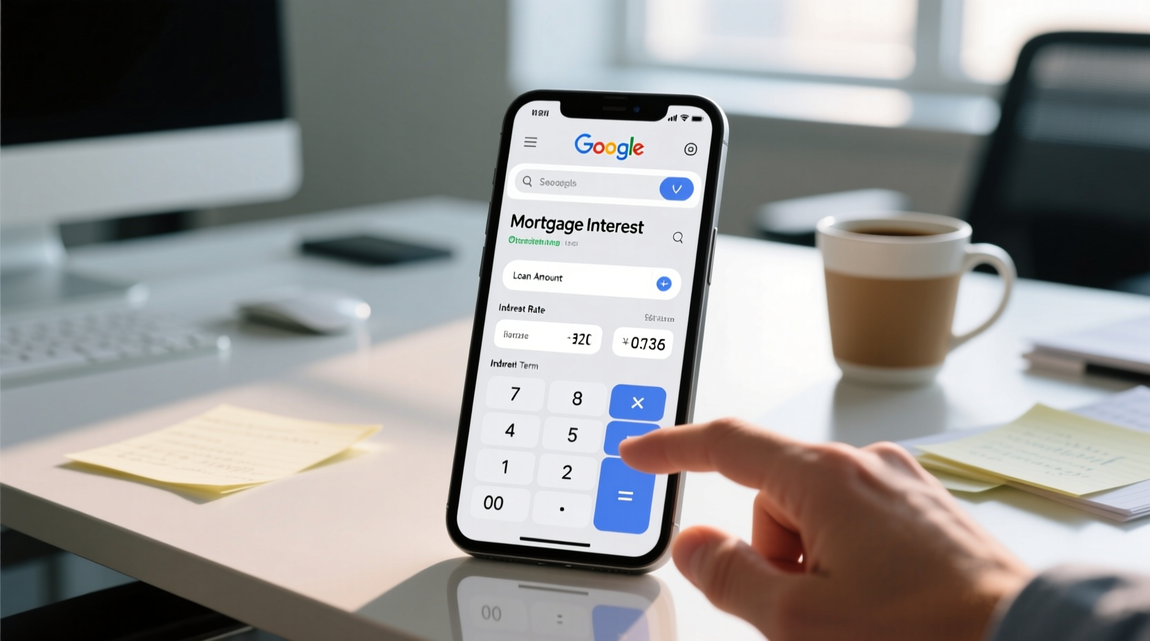 google adds a mortgage interest calculator to search
