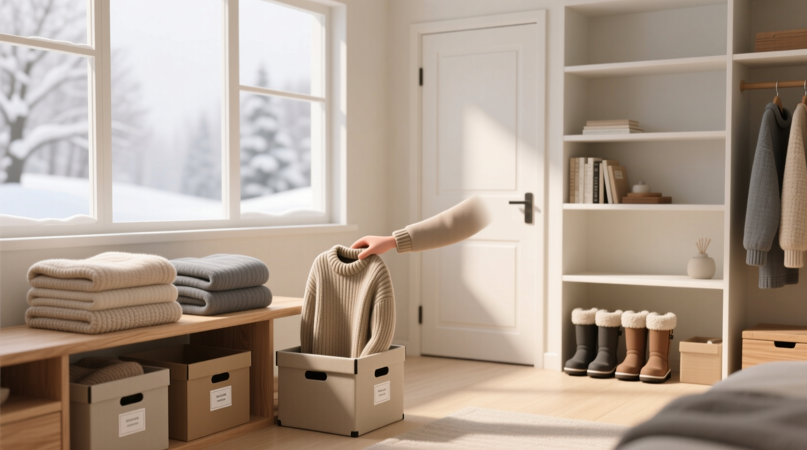 things to declutter before winter