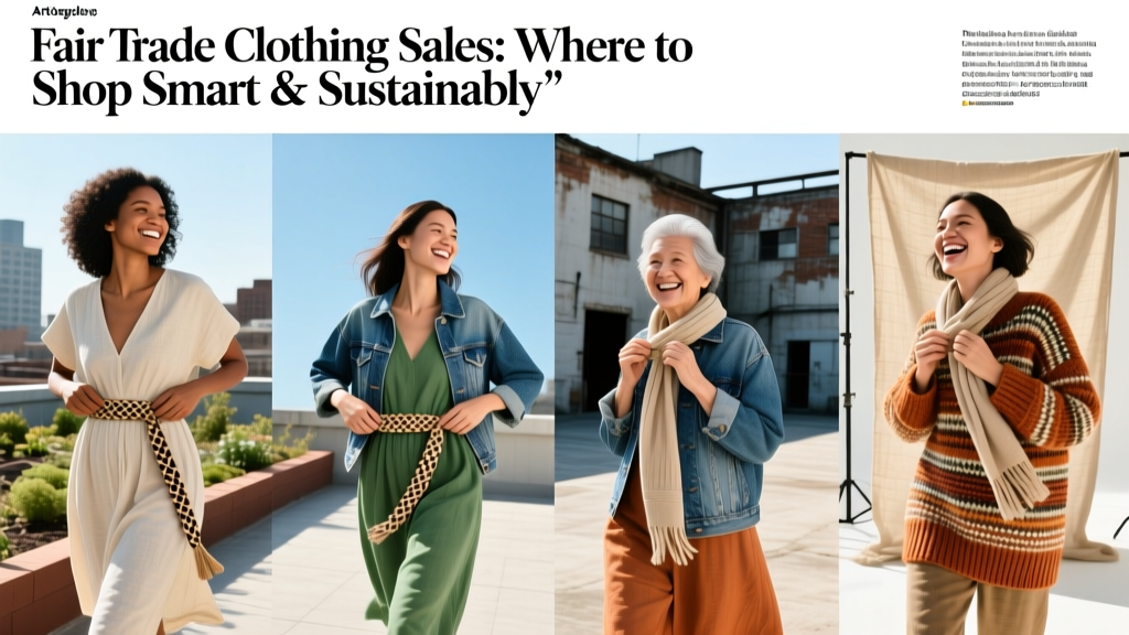 Fair Trade Clothing Sales: Where to Shop Smart & Sustainably