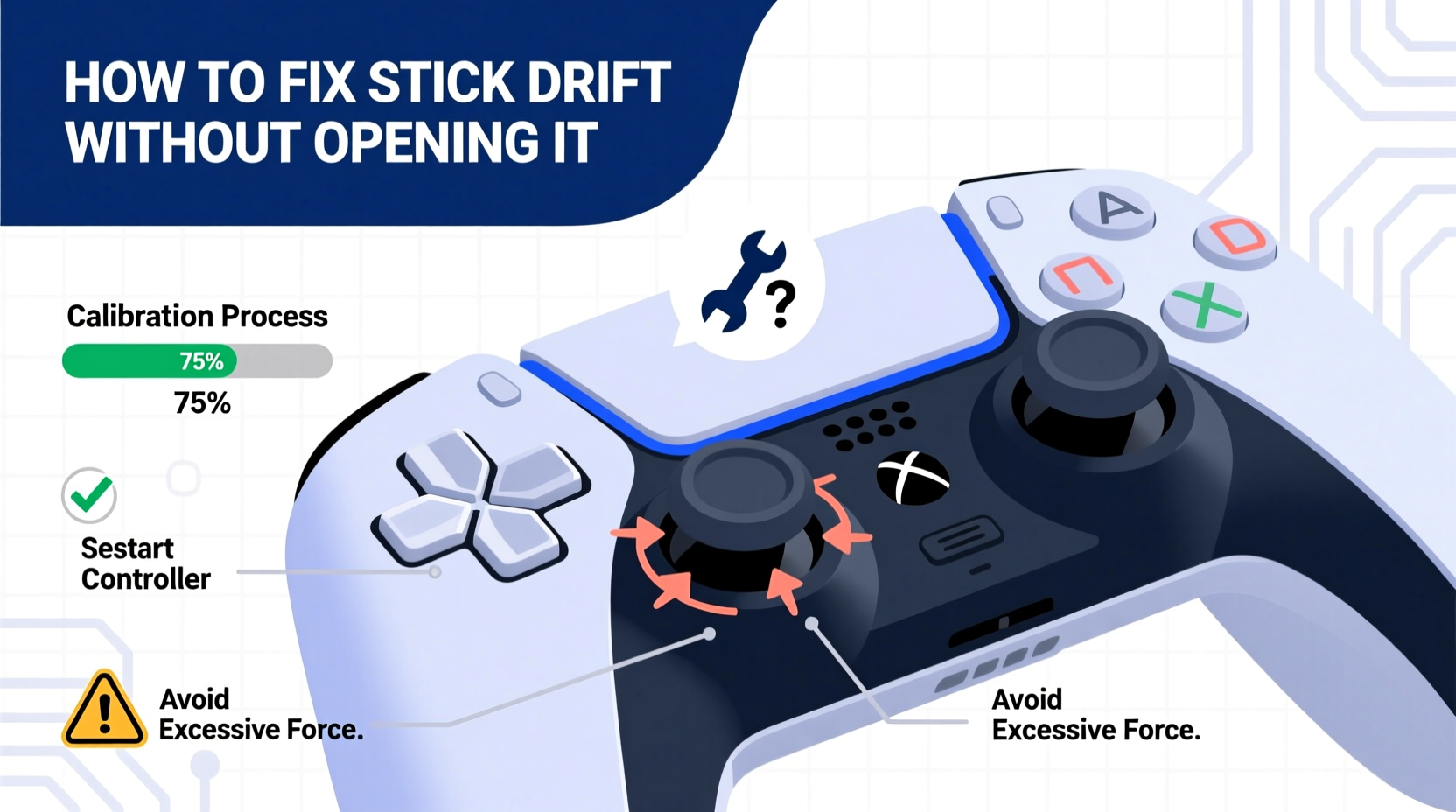 How To Fix Stick Drift On Your Controller Without Opening It Up