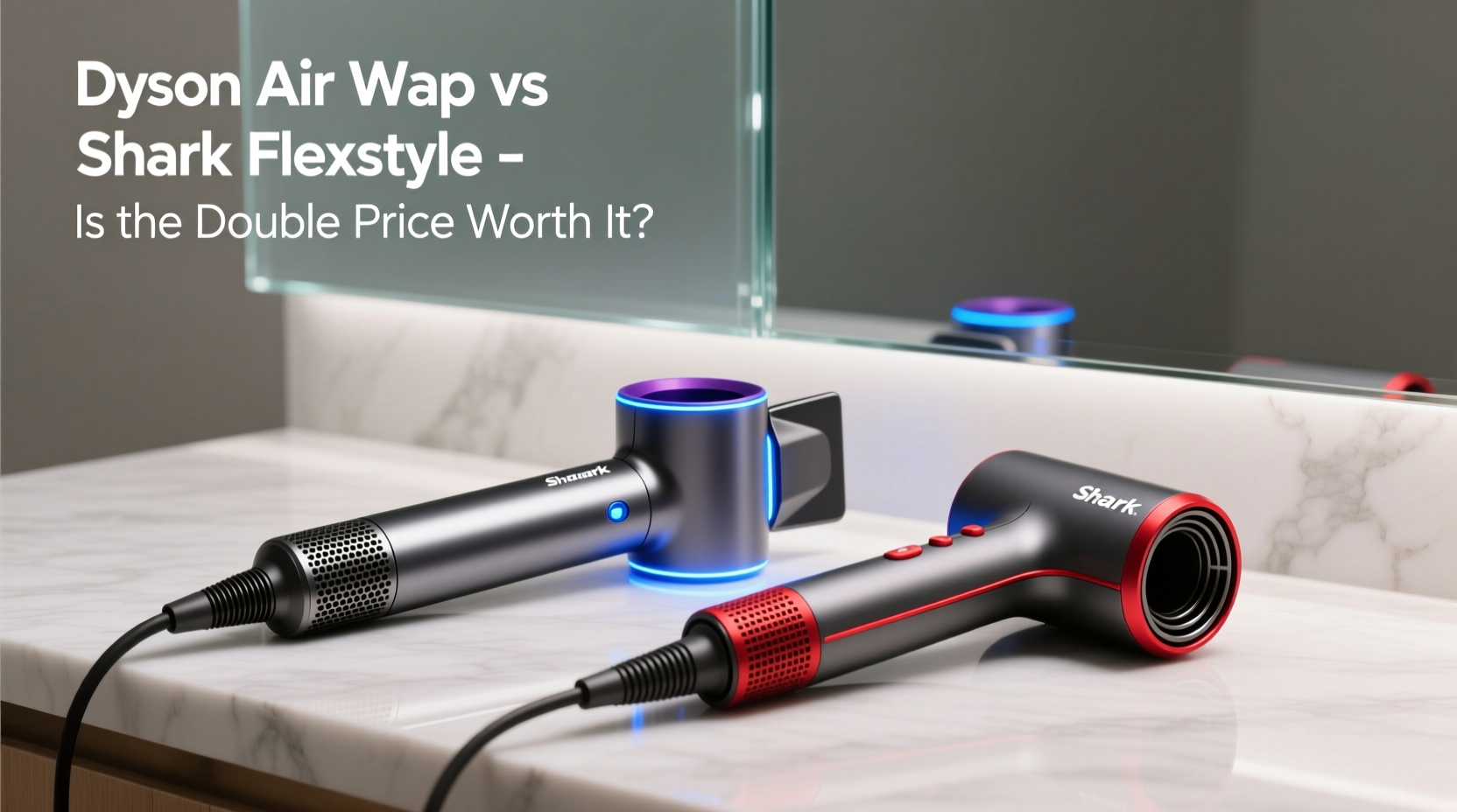 dyson airwrap vs shark flexstyle is the brand name worth the double price