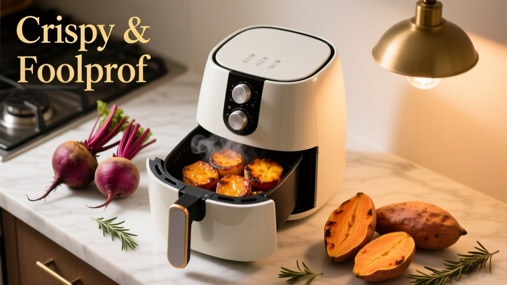 Air Fryer Beets & Sweet Potatoes: Crispy, Simple, Foolproof
