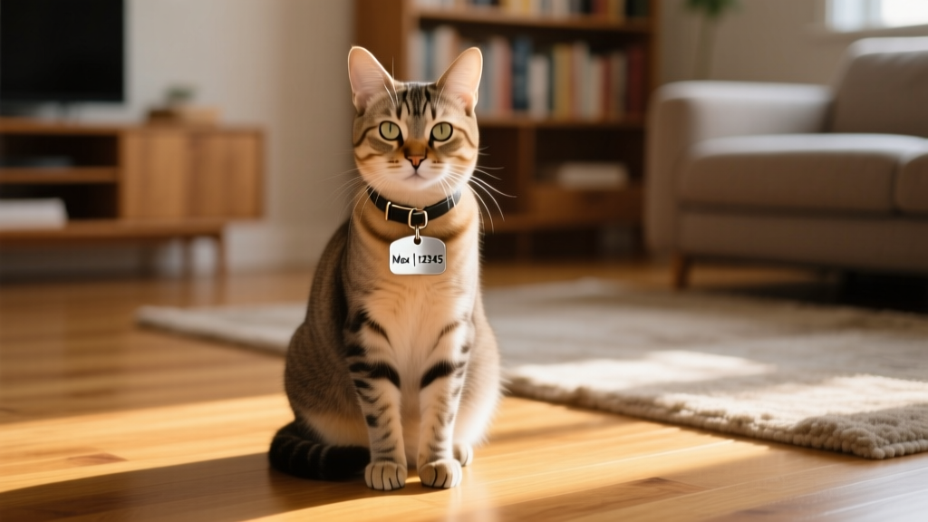 Why a Collar & ID Tags Are Important Even for Indoor Cats