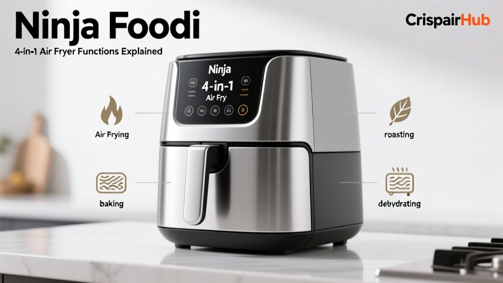 Ninja Foodi 4-in-1 Air Fryer: Functions Explained