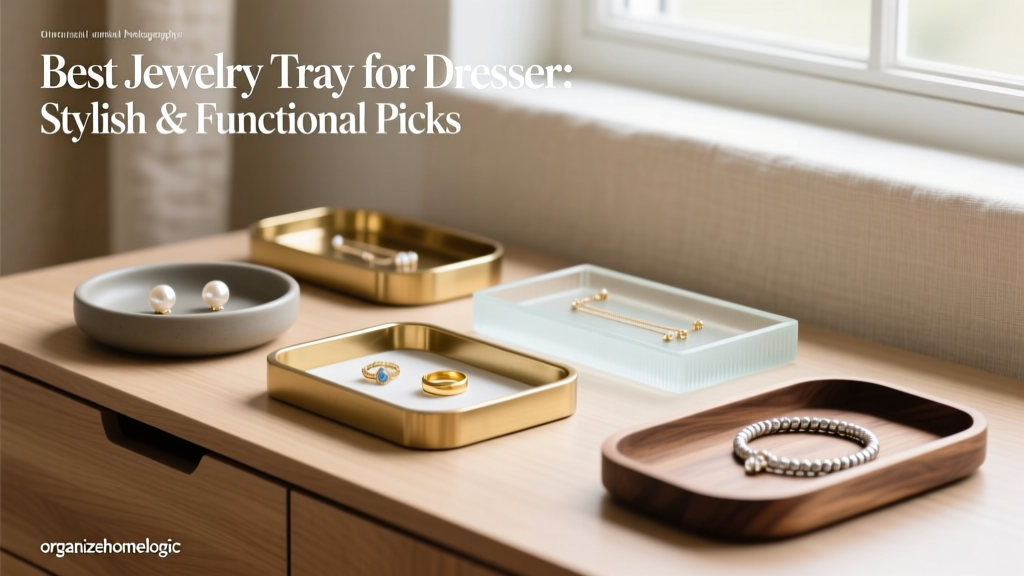 Best Jewelry Tray for Dresser: Stylish & Functional Picks