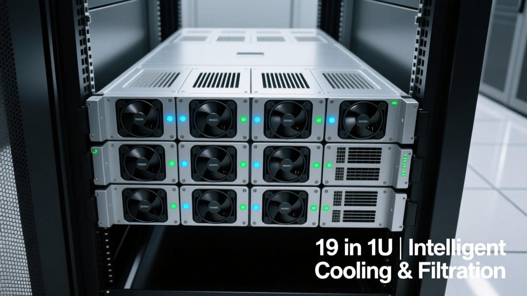 19-In-1U Fan Trays Deliver Advanced Airflow Management, EMI Filtering, and Real-Time Intelligence for Modern Data Centers