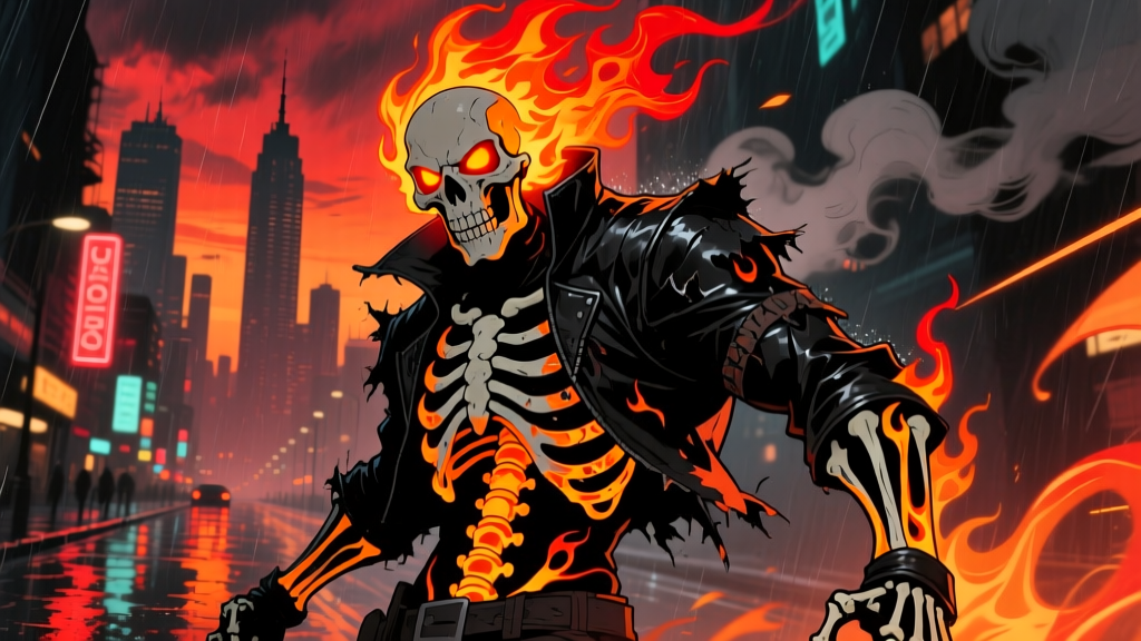 Ghost Rider: Marvel's Flaming Skull of Vengeance