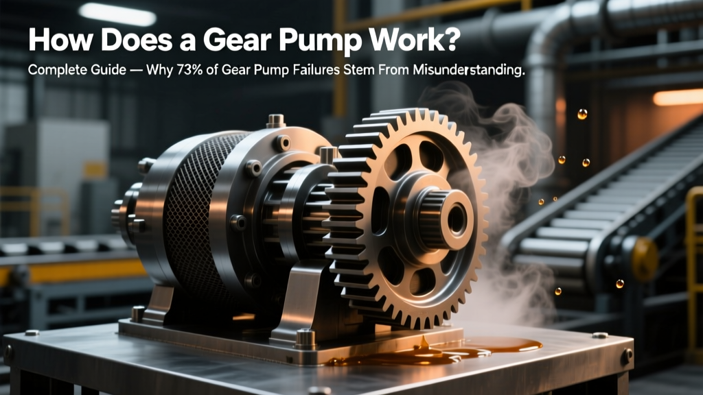 How Gear Pumps Work: Avoid 73% of Failures