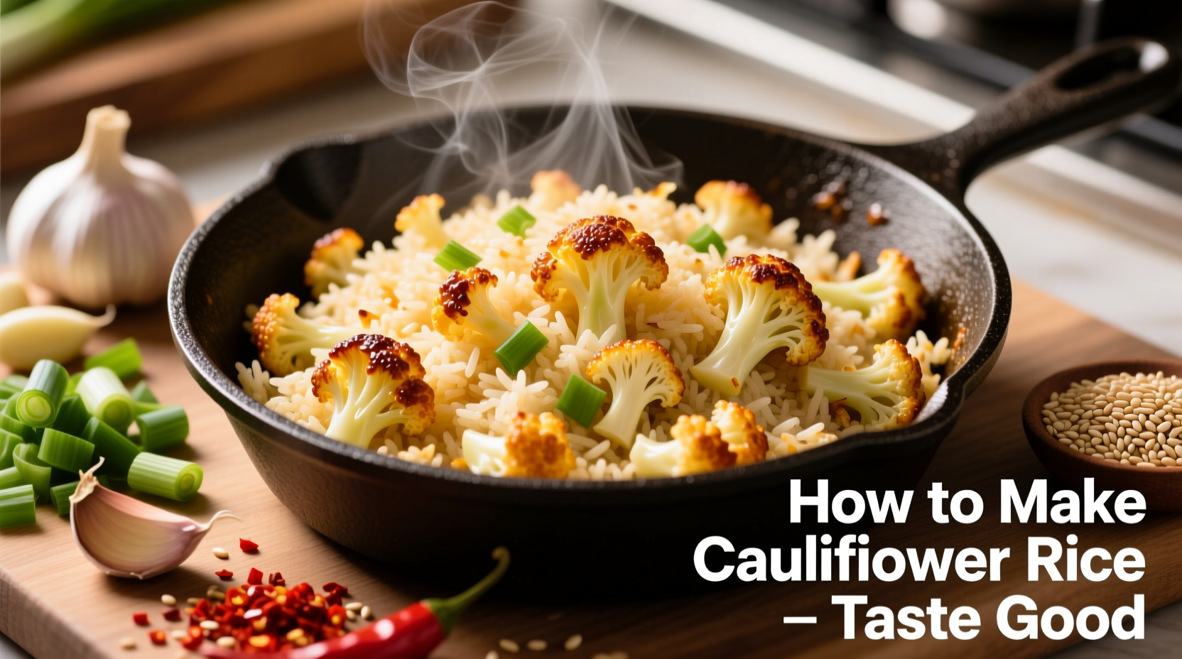 How to Make Cauliflower Rice Taste Amazing: Pro Chef Secrets