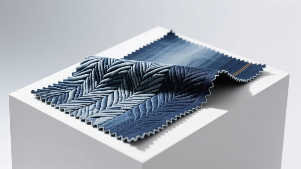 Jacquard Denim Fabric: Design-Forward Texture & Structure