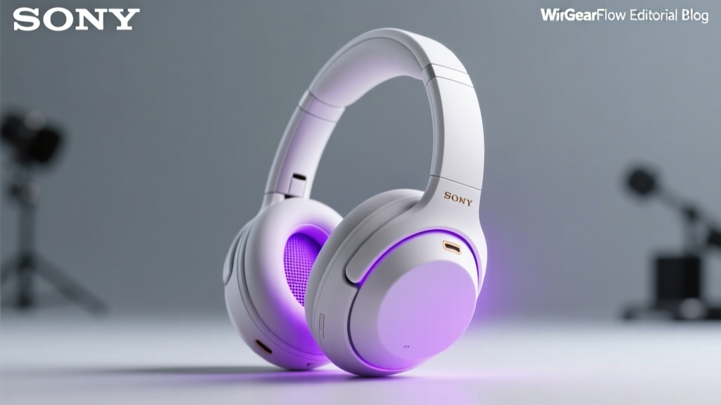 Sony Headphones Purple Light Meaning (2026)