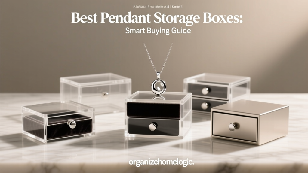 Best Pendant Storage Boxes: Smart Buying Guide
