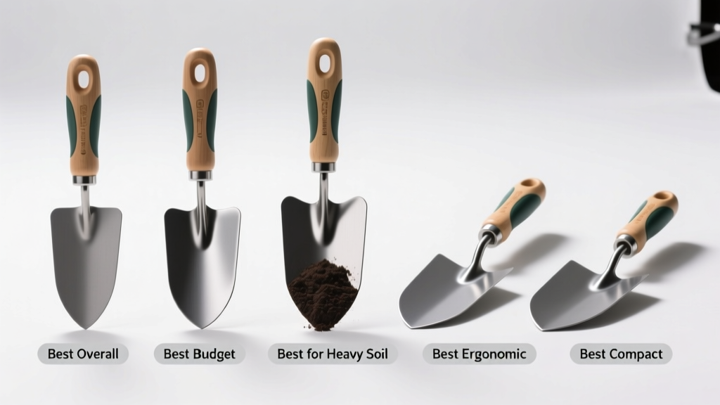 Best Trowel for Home Use: Top Picks for DIYers & Gardeners