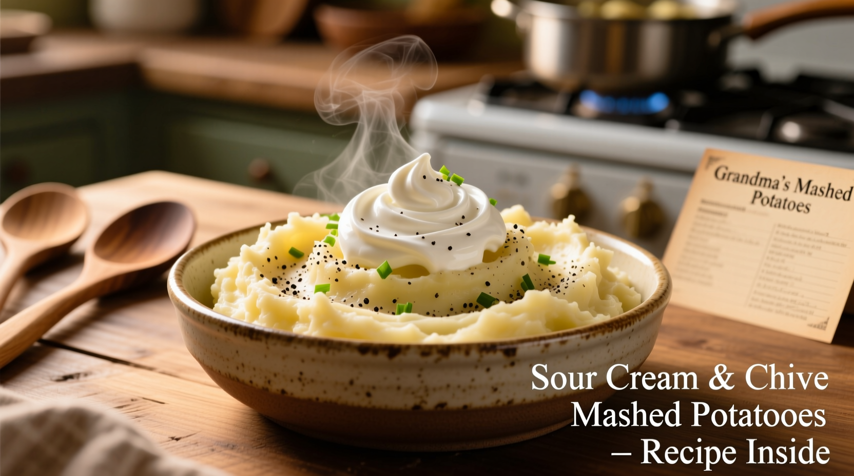 Creamy Mashed Potatoes with Sour Cream Recipe - Foolproof Guide