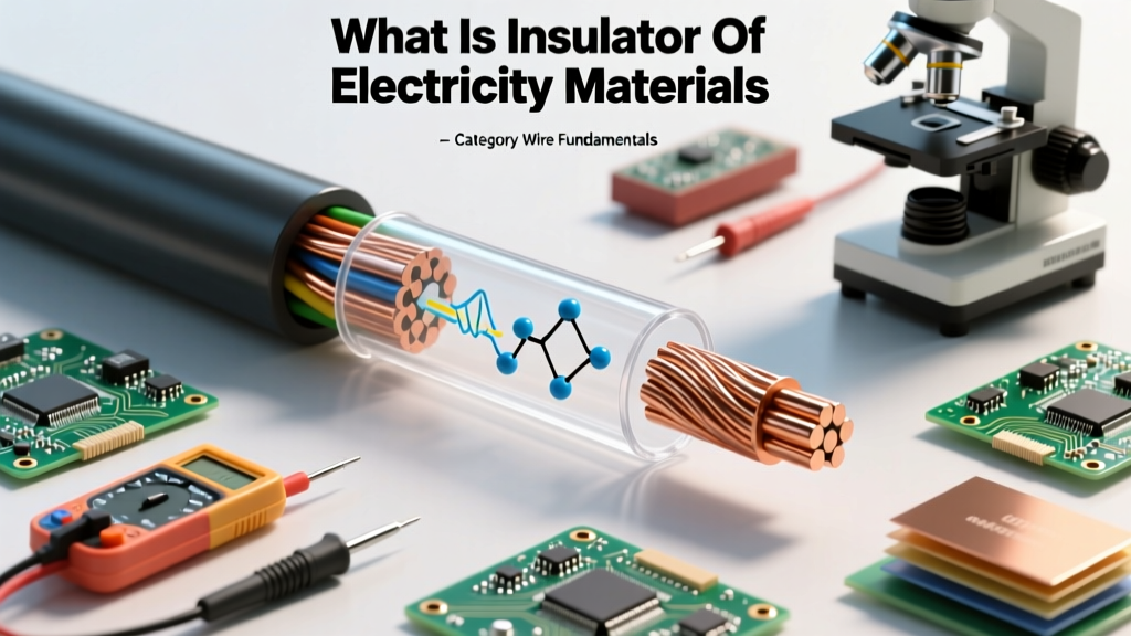 What Is an Insulator of Electricity? Materials & Wire Specs
