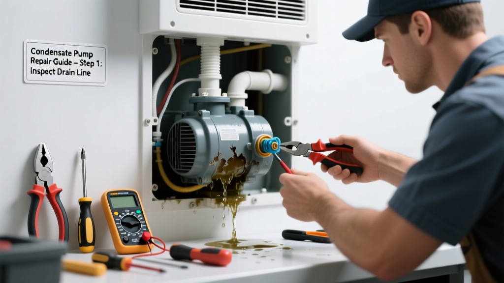 How to Fix a Failed Condensate Pump in HVAC Systems