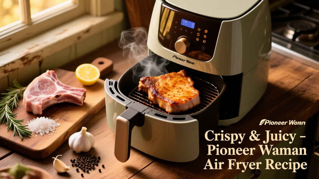 Pioneer Woman Air Fryer Pork Chops Recipe (Crispy & Juicy!)