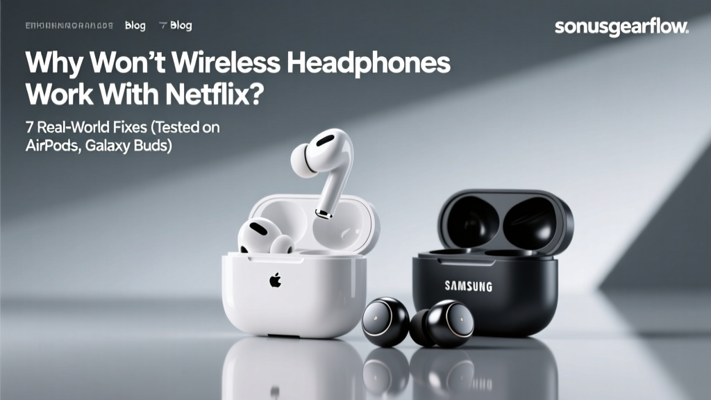 Wireless Headphones Not Working With Netflix? 7 Fixes