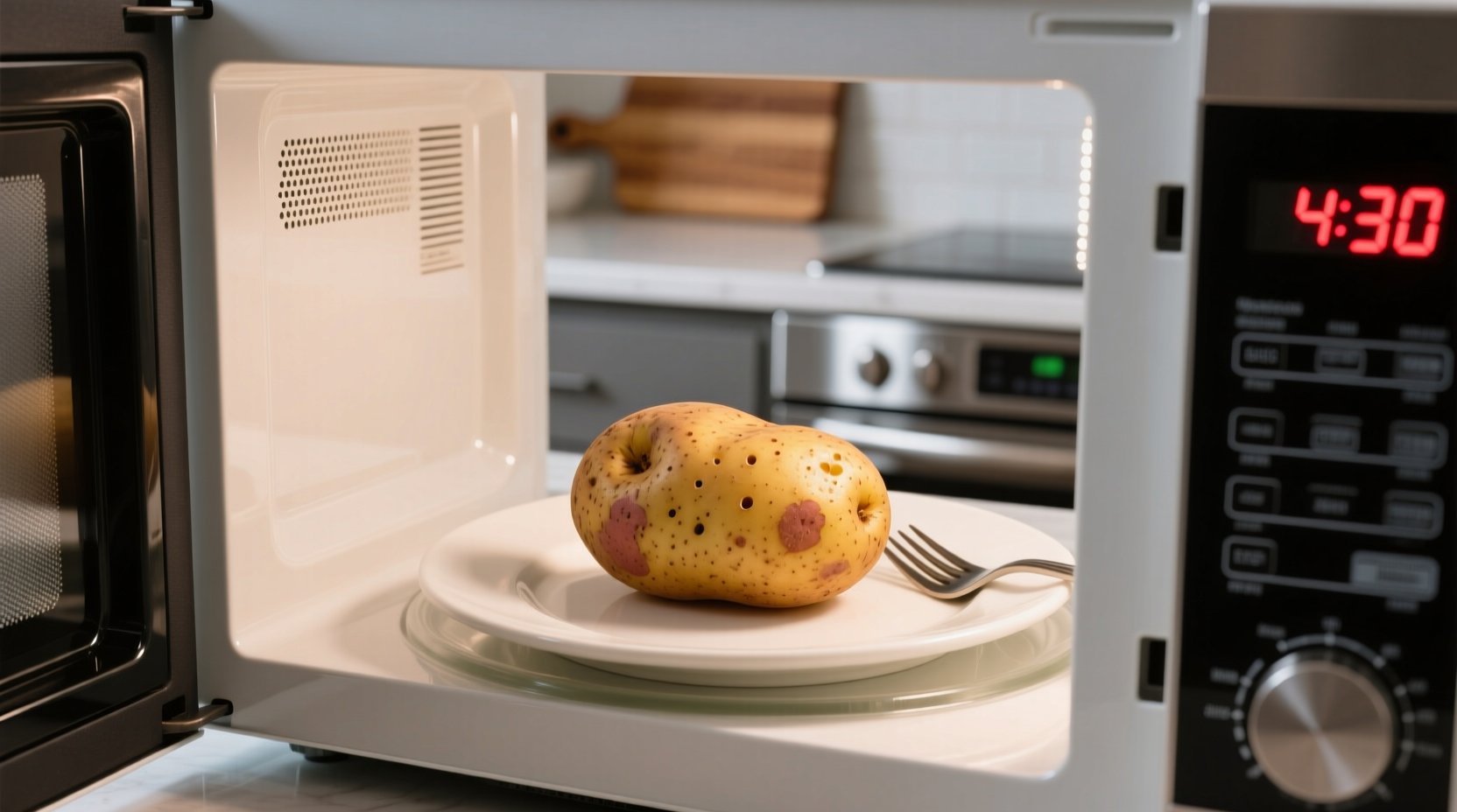 Microwave Baked Potato Time: Perfect in 5-7 Minutes
