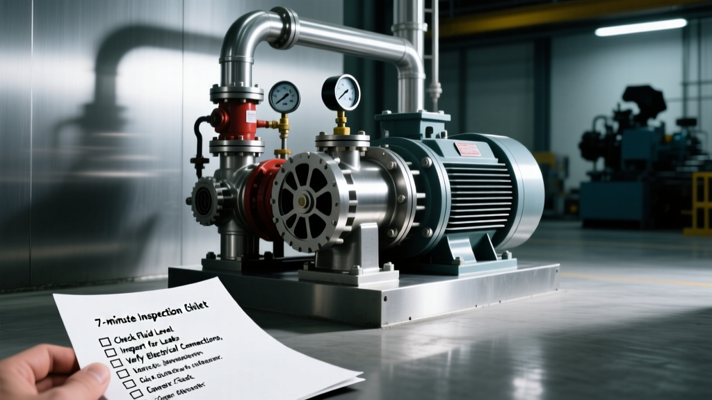 7-Min Fire Pump Inspection: Prevent 83% of Failures