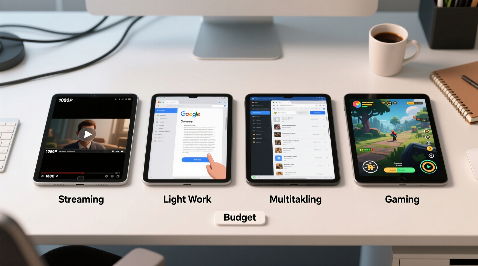 do budget tablets actually handle streaming and light work smoothly
