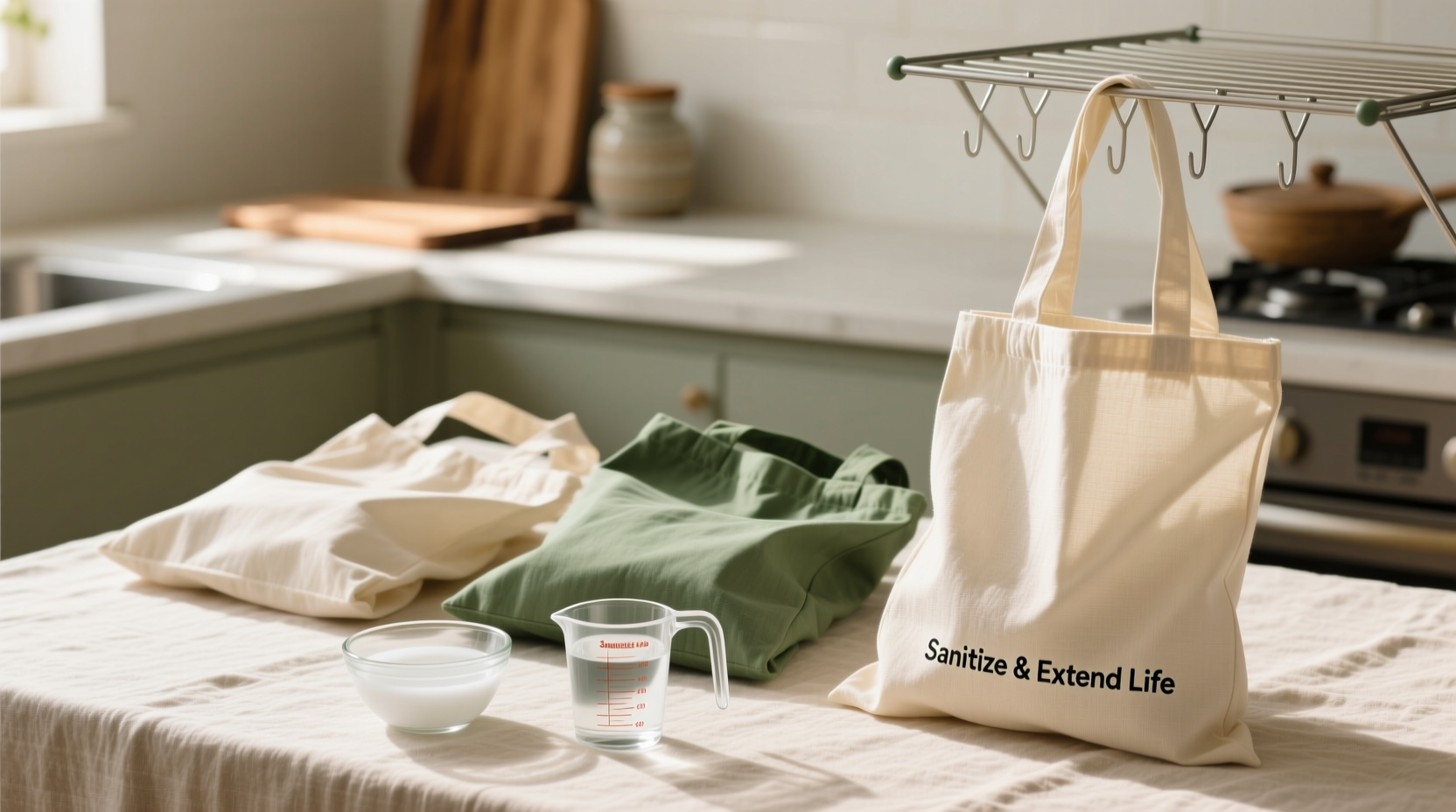 how to sanitize recycled pet bags without microplastics