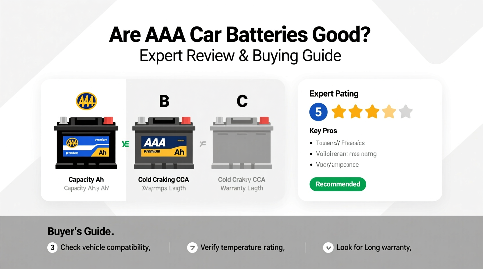 are aaa car batteries good