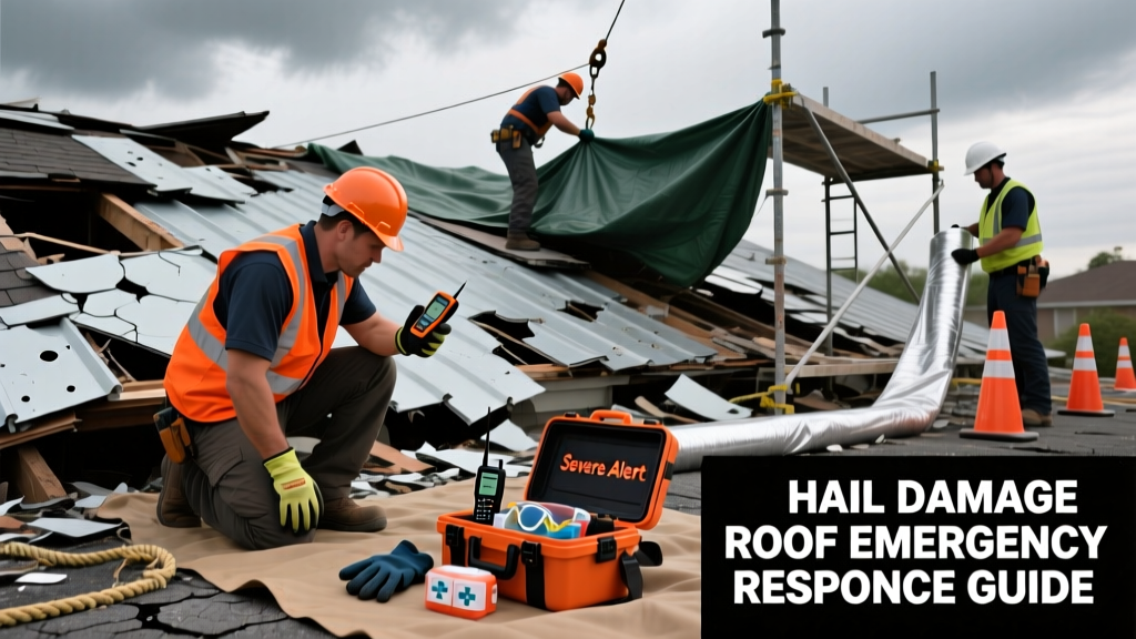 Hail Damage Roof: Emergency Response Guide