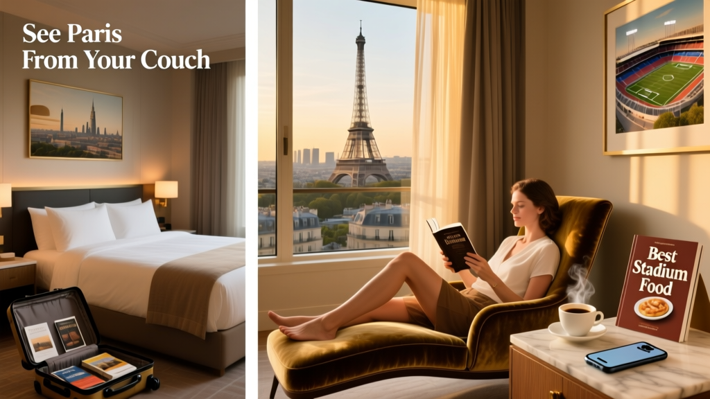 What We’re Reading: Best Stadium Food, See Paris From Your Couch, and More