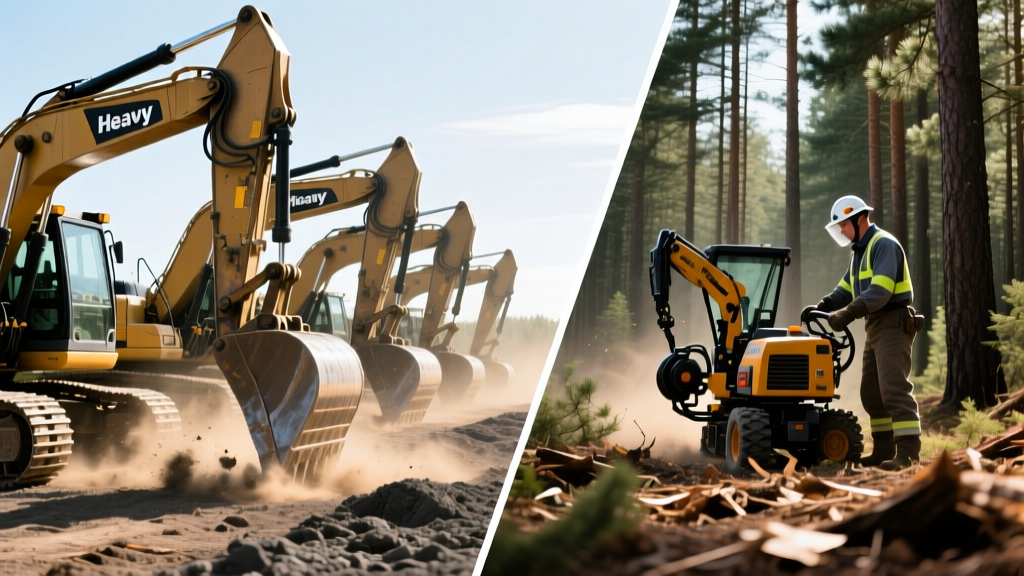 Heavy Duty Mining Equipment vs. Forestry Operator Training