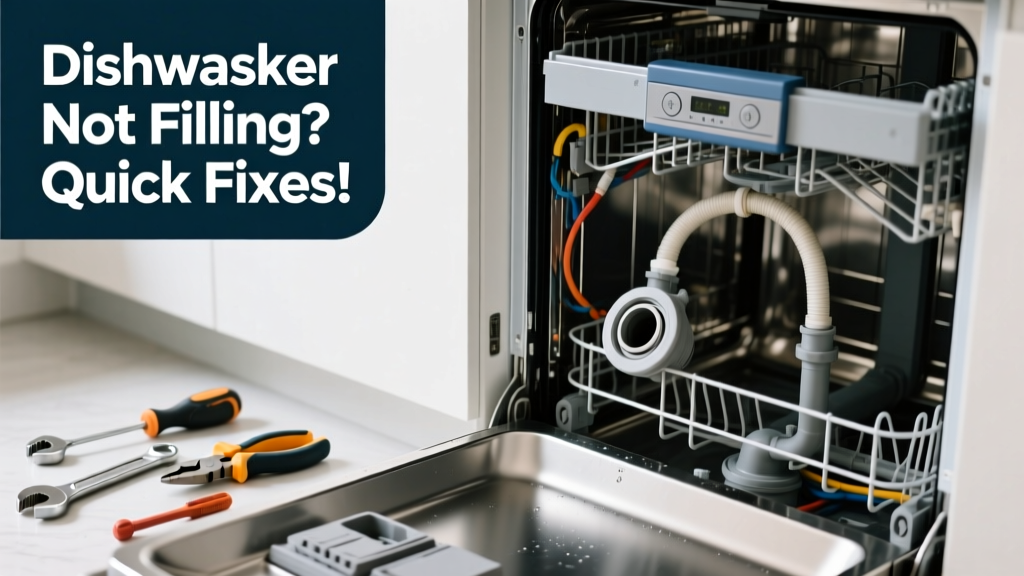 Dishwasher Not Filling in Kitchen: Quick Fixes