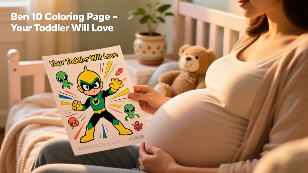 Amazing Ben 10 Coloring Pages Your Toddler Will Love: Developmentally Supportive Activities for Ages 2–4