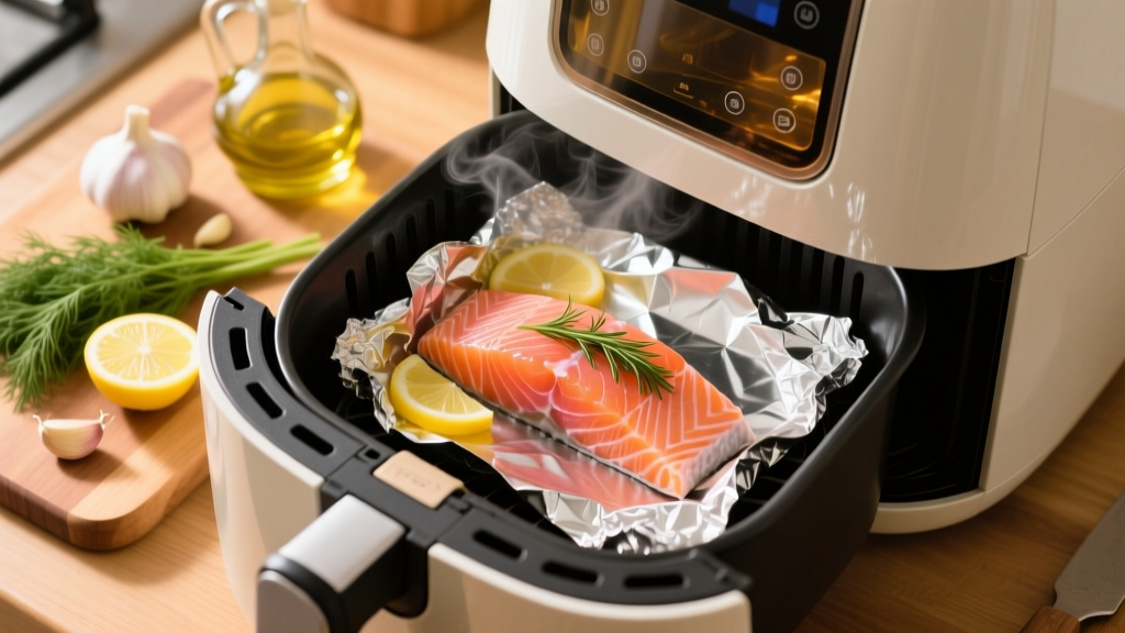 How to Cook Salmon in Foil in an Air Fryer