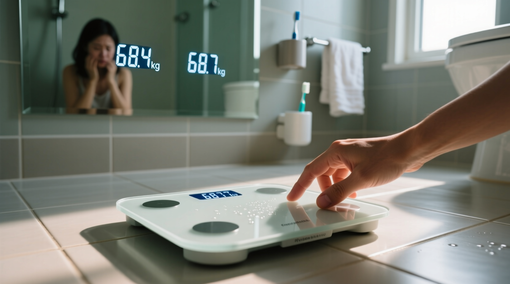 why does my smart scale give different readings every morning and which to trust