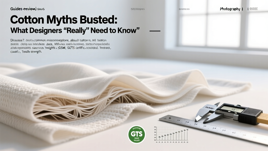 Cotton Myths Busted: What Designers *Really* Need to Know