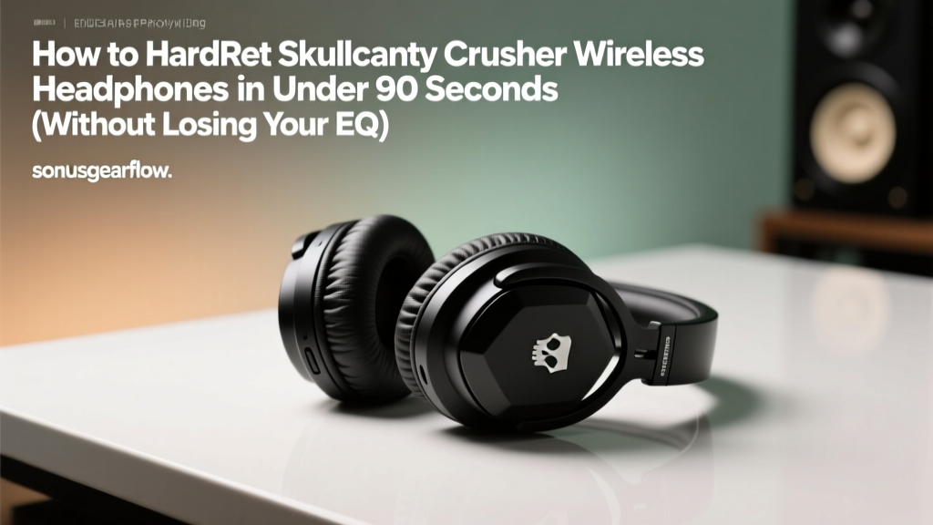 Hard Reset Skullcandy Crusher Wireless (2026)
