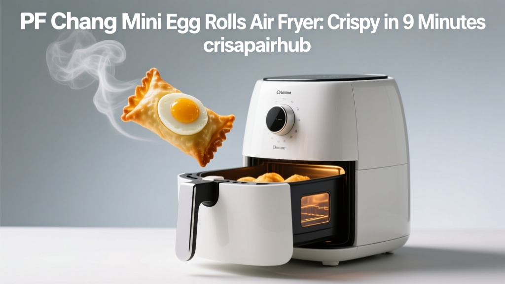 PF Chang Mini Egg Rolls in Air Fryer: Crispy in 9 Minutes