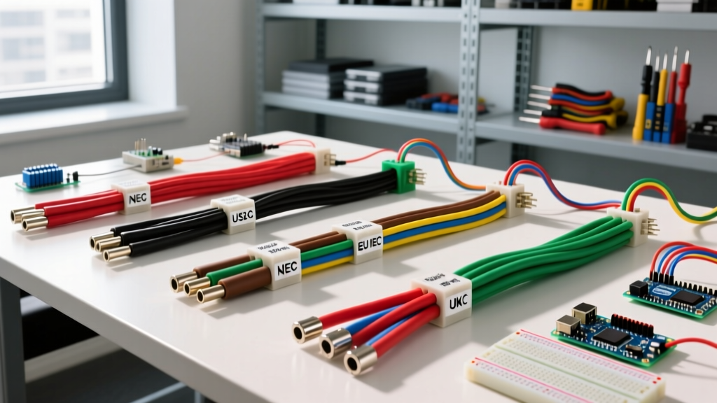 Color Code Wiring Electrical Reference: US NEC, EU IEC & UK Standards