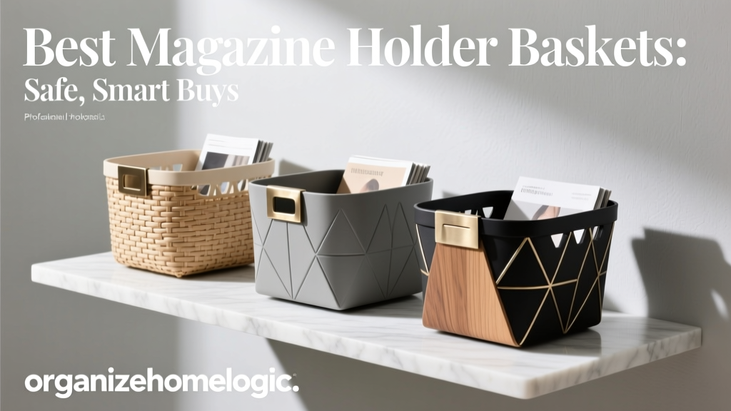 Best Magazine Holder Baskets: Safe, Smart Buys