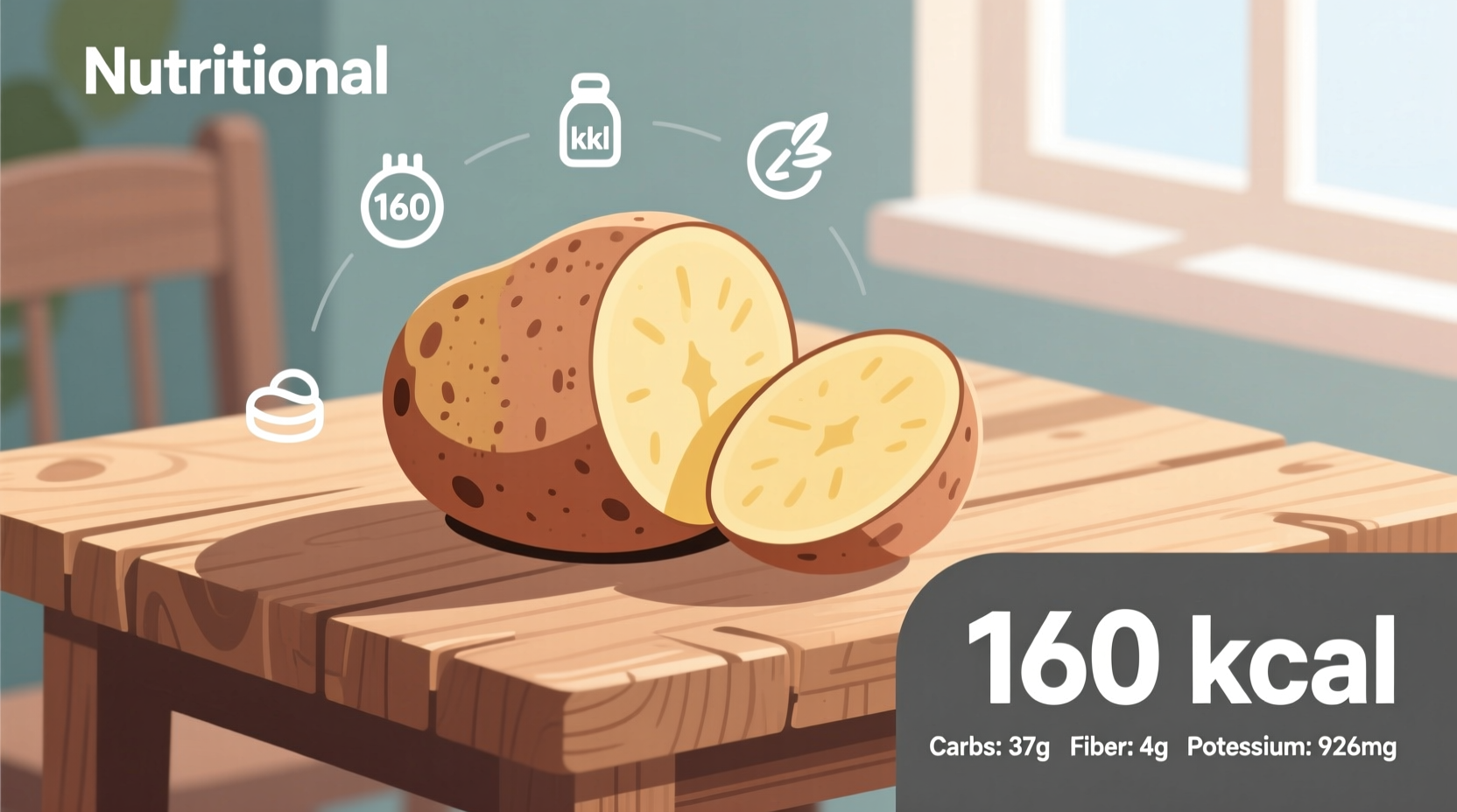 Calories in Large Russet Potato: Exact Count & Nutrition Facts