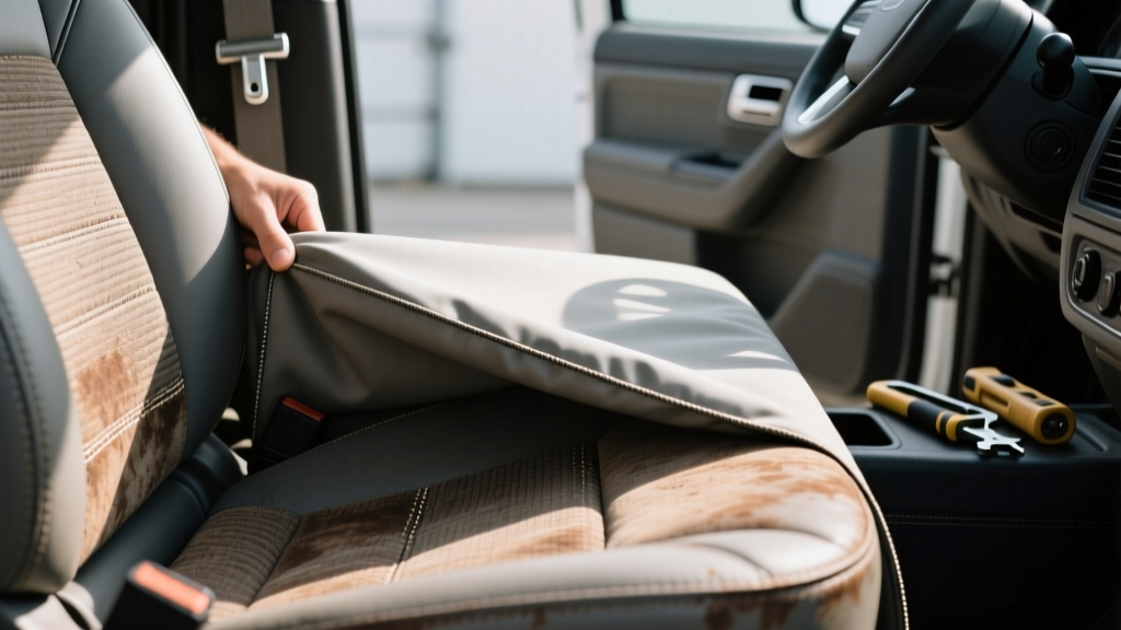 Commercial Vehicle Seat Cover Removal Guide - CarInteriorMix