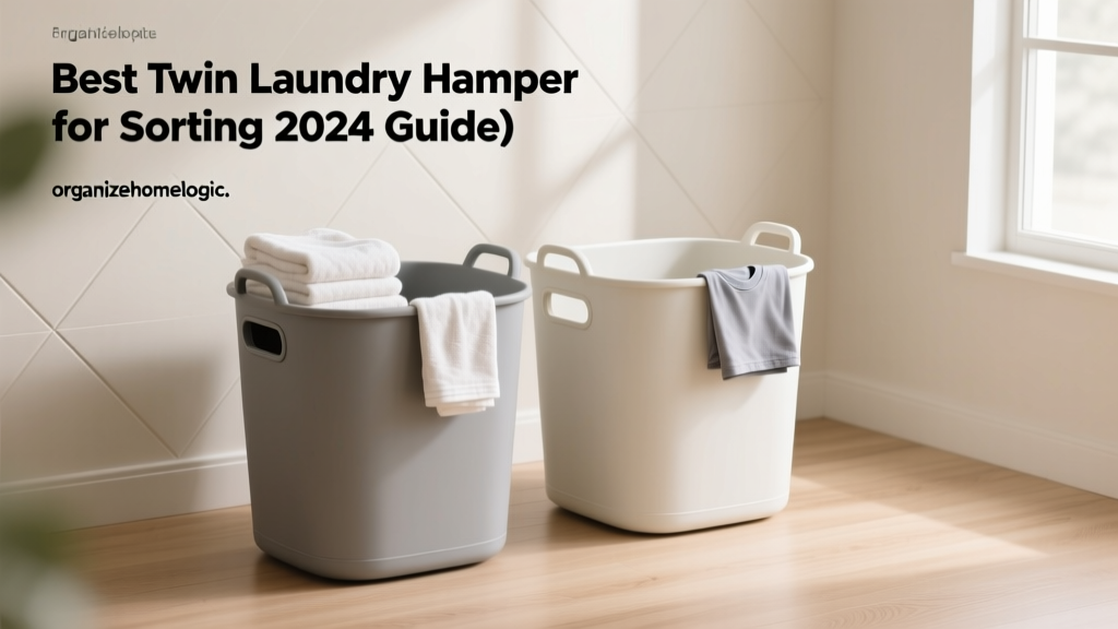 Best Twin Laundry Hamper for Sorting (2024 Guide)