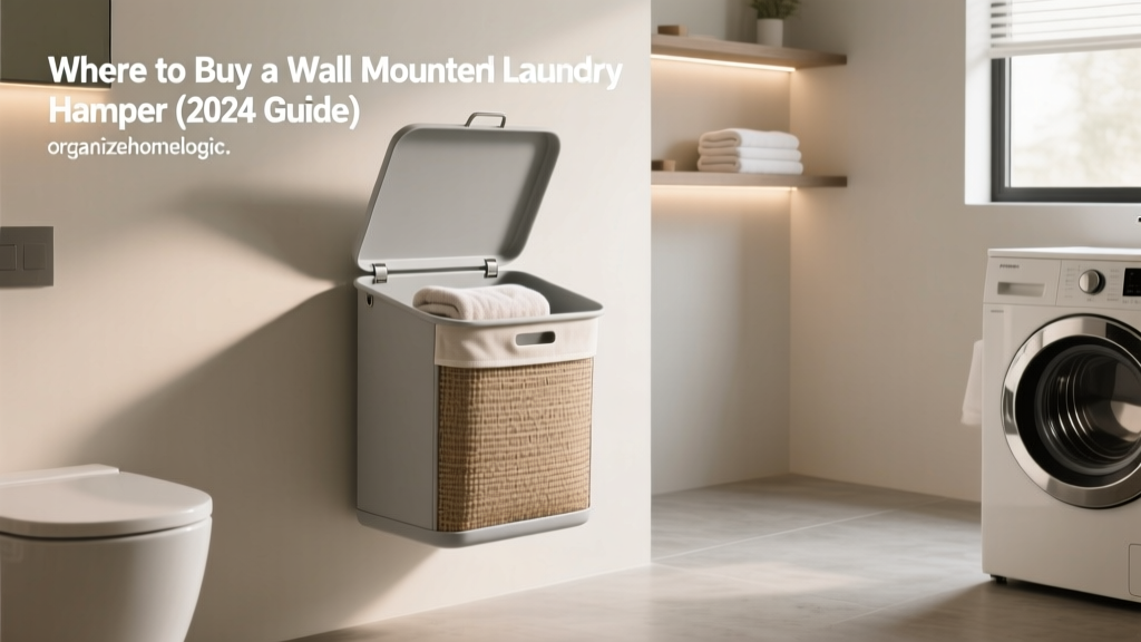 Where to Buy a Wall Mounted Laundry Hamper (2024 Guide)
